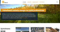 Desktop Screenshot of epvbioturve.fi